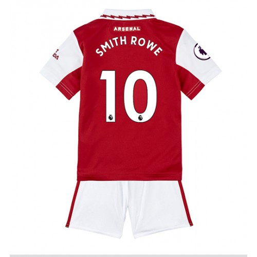 Dres Arsenal Emile Smith Rowe #10 Domaci za djecu 2022-23 Kratak Rukav (+ kratke hlače)